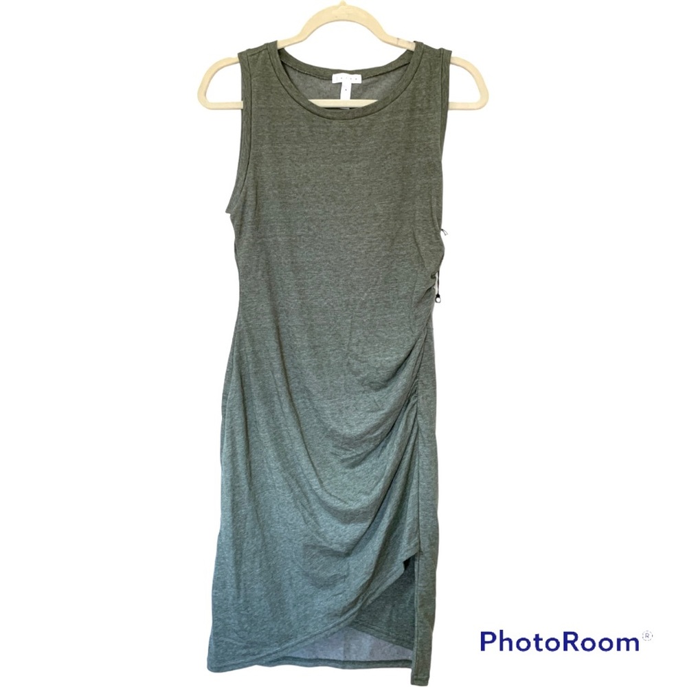 ✨ Leith Nordstrom Sleeveless Green Bodycon Dress - M